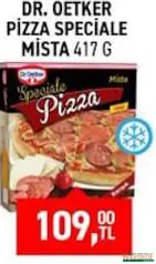 DR. OETKER PİZZA SPECİALE MİSTA 417 G fiyat ve kampanya bilgisi